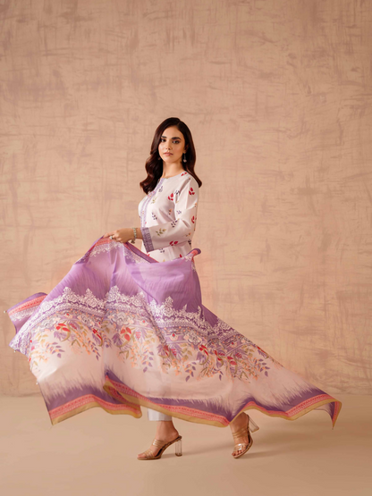 Nishat Viscose Lawn Printed Unstitched 3-Piece Suit-42301783-R
