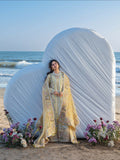 Mahnur Sirene Luxury Lawn'26 Embroidered Stitched 3-Piece Suit-S-02