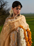 Hussain Rehar Organza Embroidered Unstitched 3-Piece Suit-Sundal