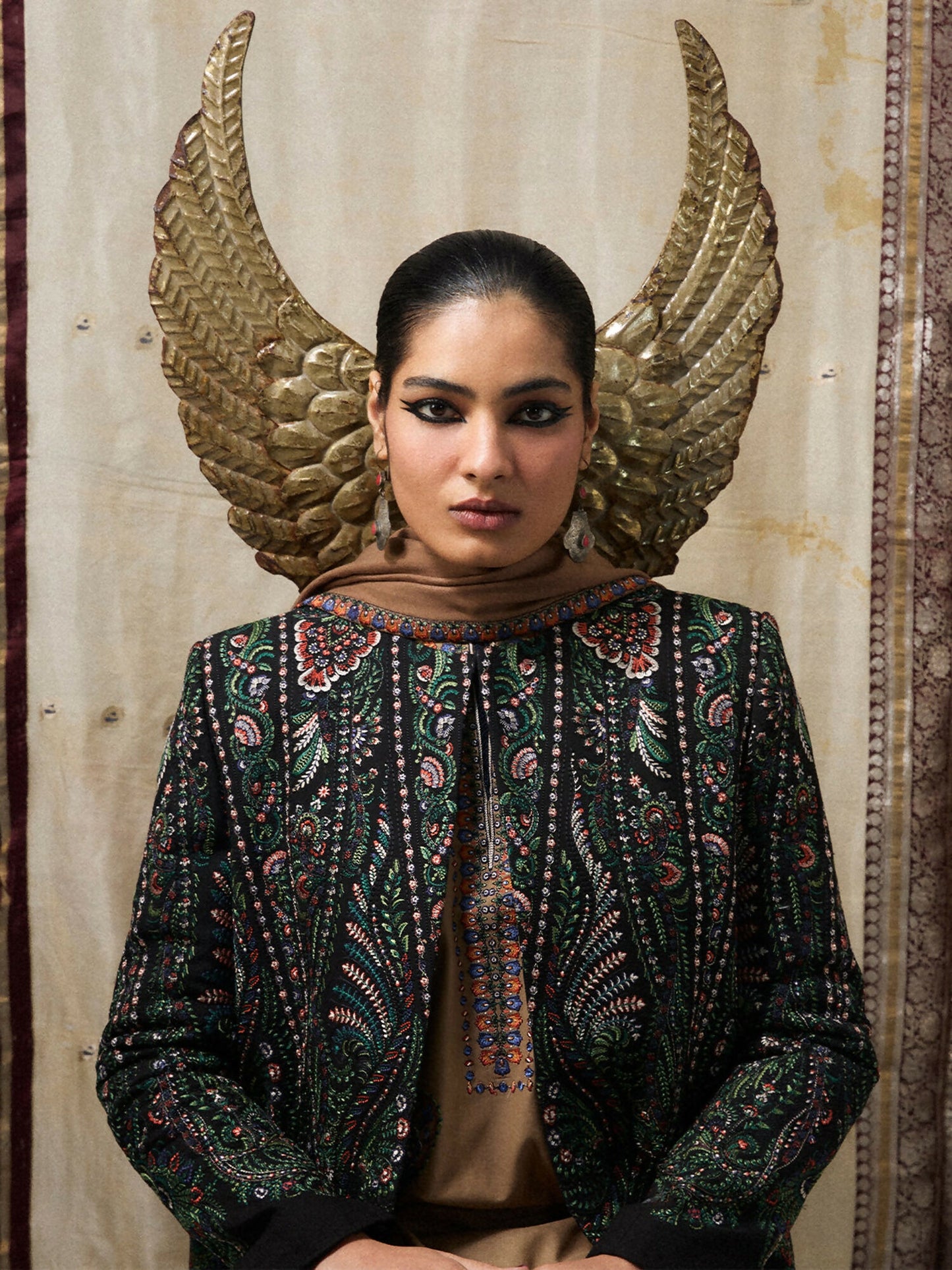 Jugnu by Hussain Rehar Khaddar Pret’26 Embroidered 2-Piece Suit-Najma