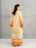 Panache Apparel Dear Summer Silk Lawn Printed Kaftan-Yellow Bloom