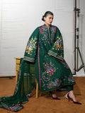 Jugnu by Hussain Rehar The Reserved View SS/Edit I Cotton Embroidered Unstitched 3-Piece Suit-Bezan