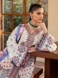 Binilyas Mehroze Luxury Lawn Embroidered Unstitched 3-Piece Suit-92 - A