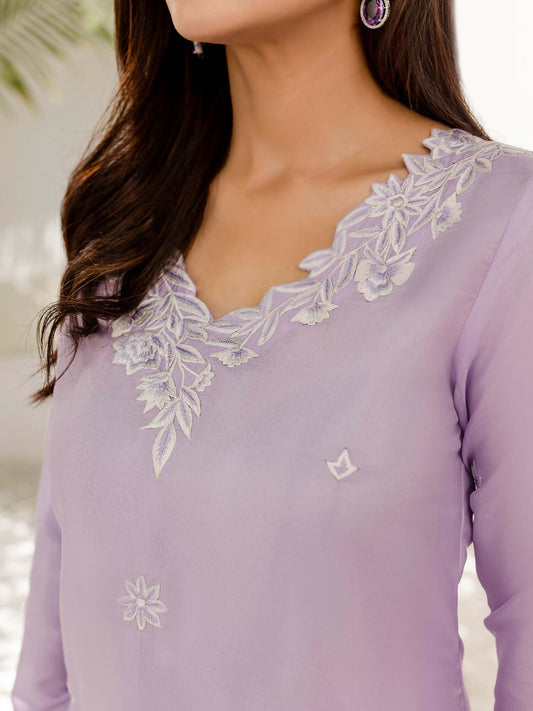 Allure By IH Katan Silk Embroidered Stitched 3-Piece Suit-Anasia