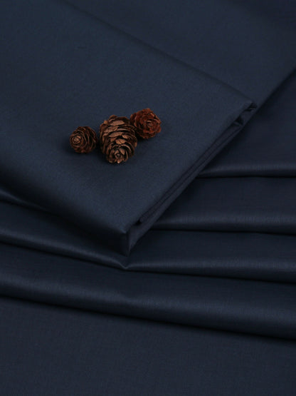 Charcoal unstitched men’s kameez shalwar from Fabrich’s SS'25 collection, made with lightweight 100% lawn for the kameez and premium Pima cotton for the shalwar.