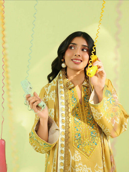 Mahnur Anaya Summer Vol 2 Lawn Embroidered Unstitched 3-Piece Suit-AN-2-04