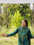 Parishay Winterwood Tales Khaddar Embroidered Unstitched 3-Piece Suit- WW - 08