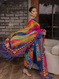 Naqsh Festive Edit Print Kari Lawn Embroidered Unstitched 3-Piece Suit-N-00113