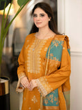 Zeephire Dhanak Embroidered Stitched 3-Piece Suit-Ifra