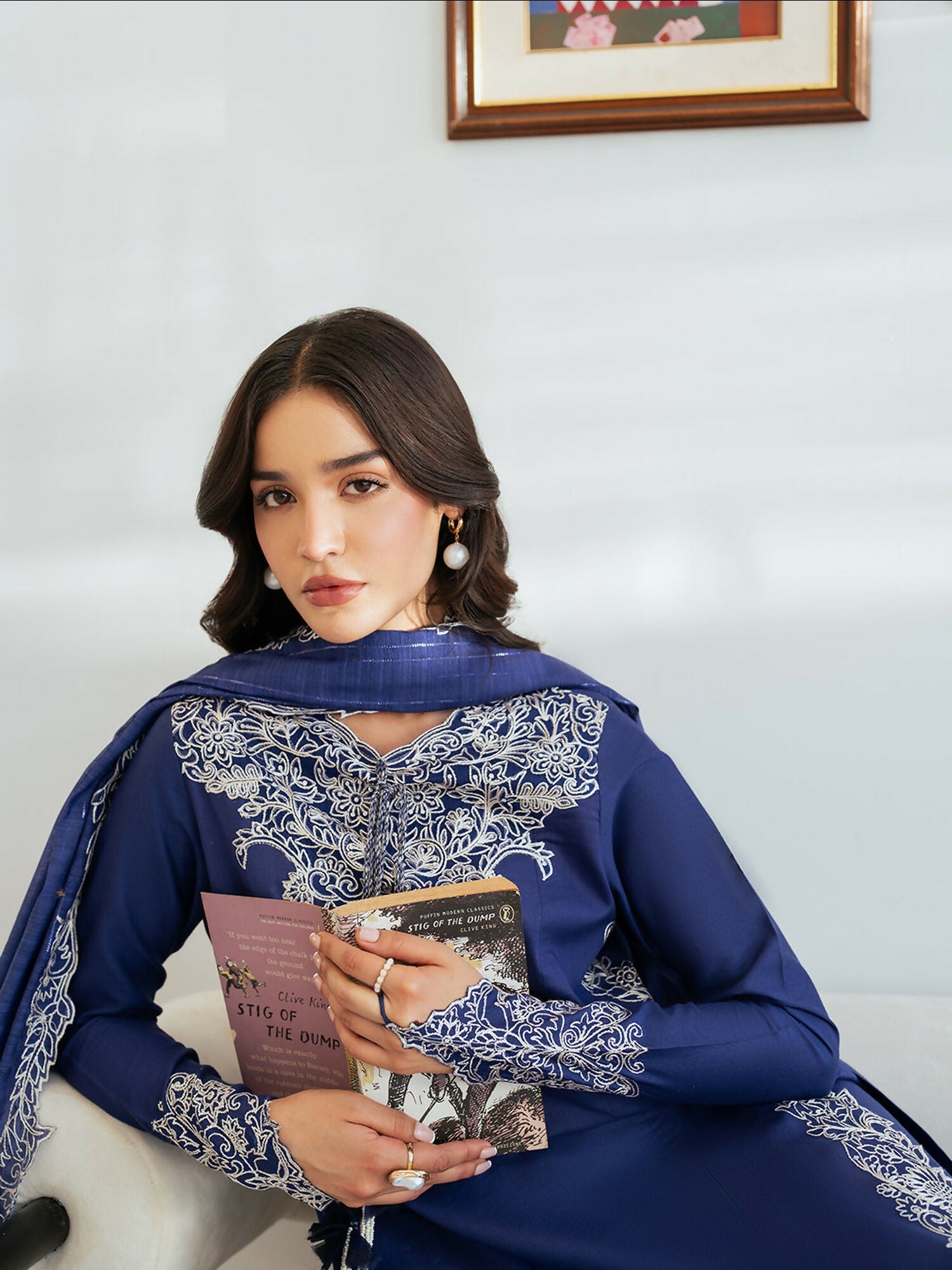 Mahnur Sera Pret'26 Lawn Embroidered Unstitched 3-Piece Suit-SP-01