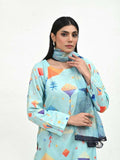 Imran Aftab Basant Mela Raw Silk Printed Stitched 3-Piece Suit-IARP 01
