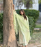 Tawakal Closet Linen Embroidered Stitched 3-Piece Suit-Pistachio