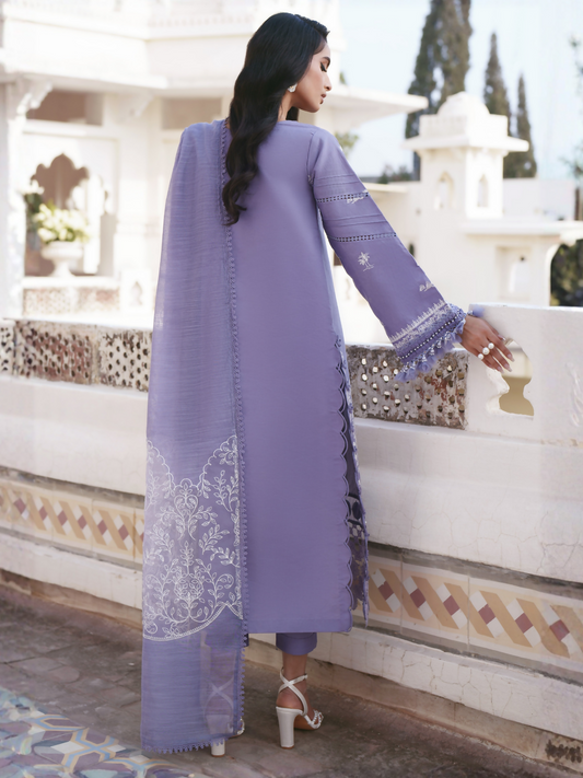 Parishay Shangrila Lawn Embroidered Unstitched 3-Piece Suit-SLA-10