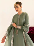 Hussain Rehar Chamak Damak Raw Silk Embellished Stitched 3-Piece Suit-Belle