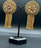 H&A Jewellery Indian Gold Plated Polki Earrings