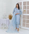 Ruby's Couture Chamak Dhamak Silk Embroidered Stitched 3-Piece Suit-Amal