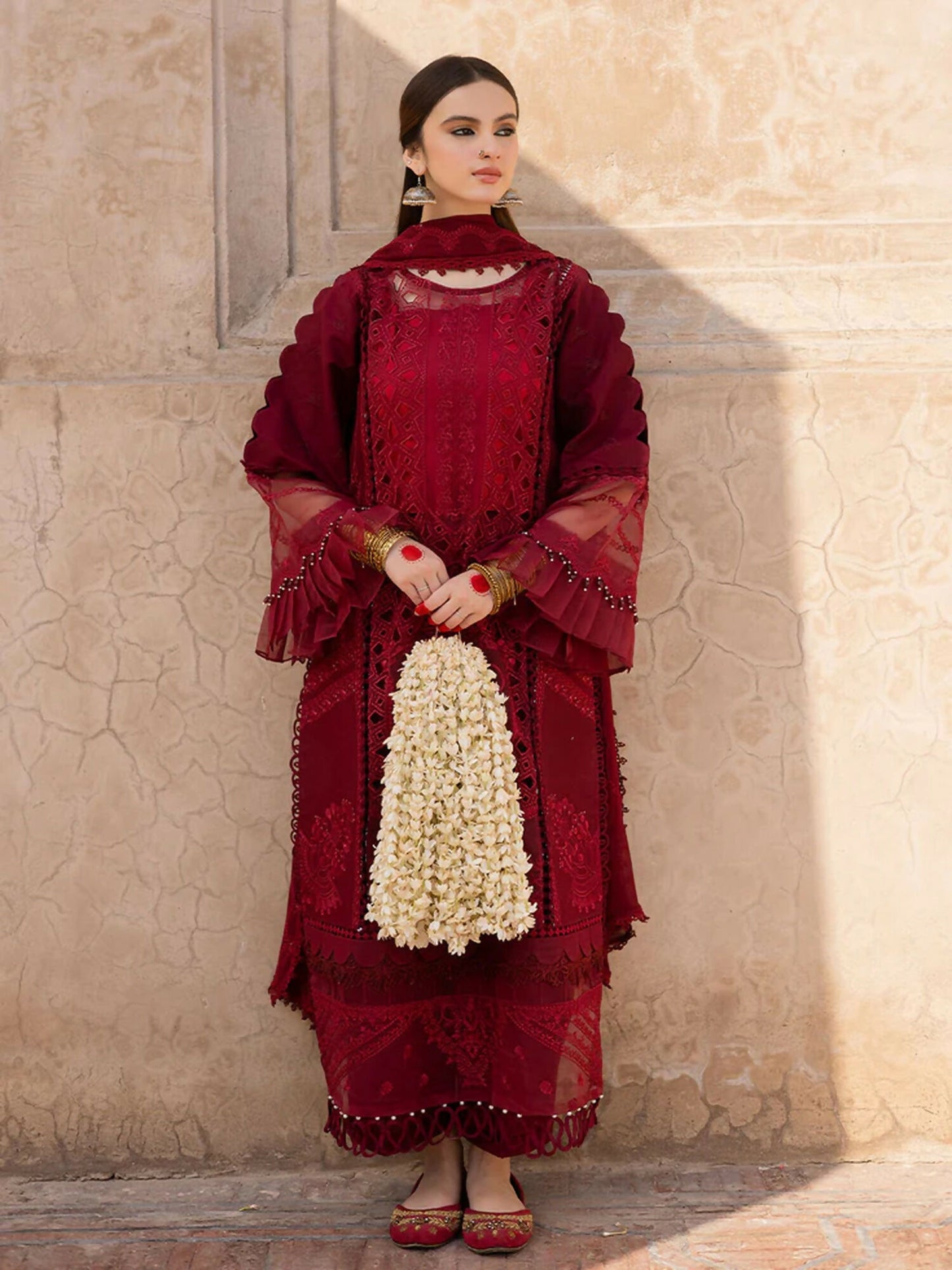 Parishay Mastani Lawn Embroidered Unstitched 3-Piece Suit-MA - 05