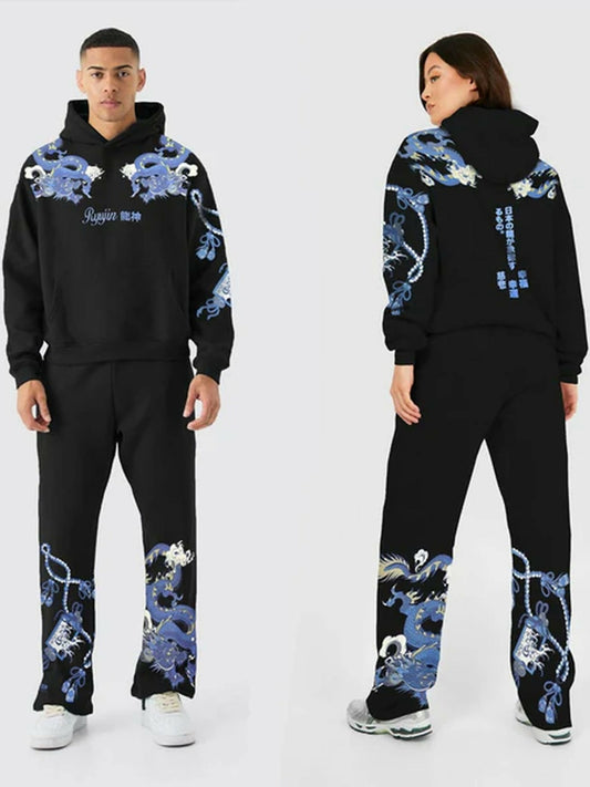 Jupiter Printed Ember Dragon X Ryujin Tracksuit-14713