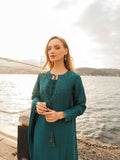 Farooq Hameed Studio EiD Collection'26 Pure Silk Embroidered Stitched 3-Piece Suit-Gulrukh