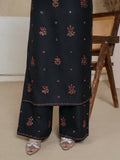 Stylish Collection Royal Pret Linen Embroidered Stitched 3-Piece Suit-Olive Embroidered
