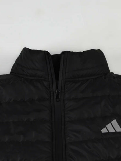 Funky 3 Stripes Signature Logo Premium Quilted Bomber Jacket For Men-14893