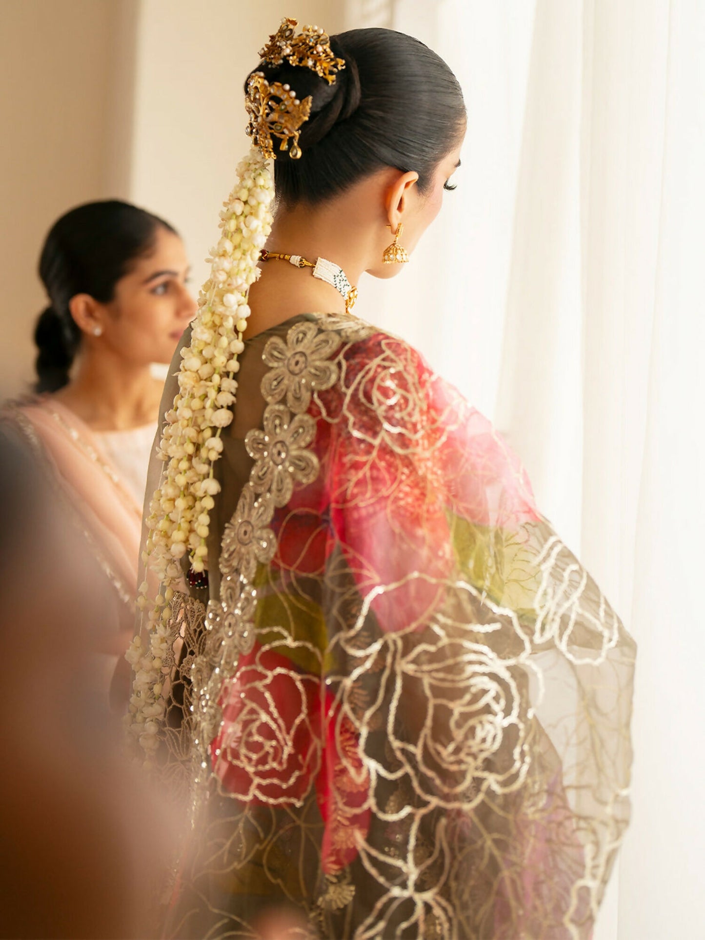 Parishay Ranibagh Luxury Formals Organza Embroidered Stitched 3-Piece Suit-Nayab