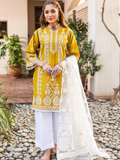 Panache Apparel Cotton Embroidered Stitched Suit-Astrella
