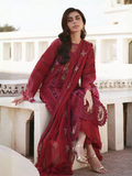 Parishay Shangrila Lawn Embroidered Unstitched 3-Piece Suit-SLA-12
