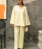 Mannat Clothing Suave Edit Raw Silk Co-Ord Set-Solace