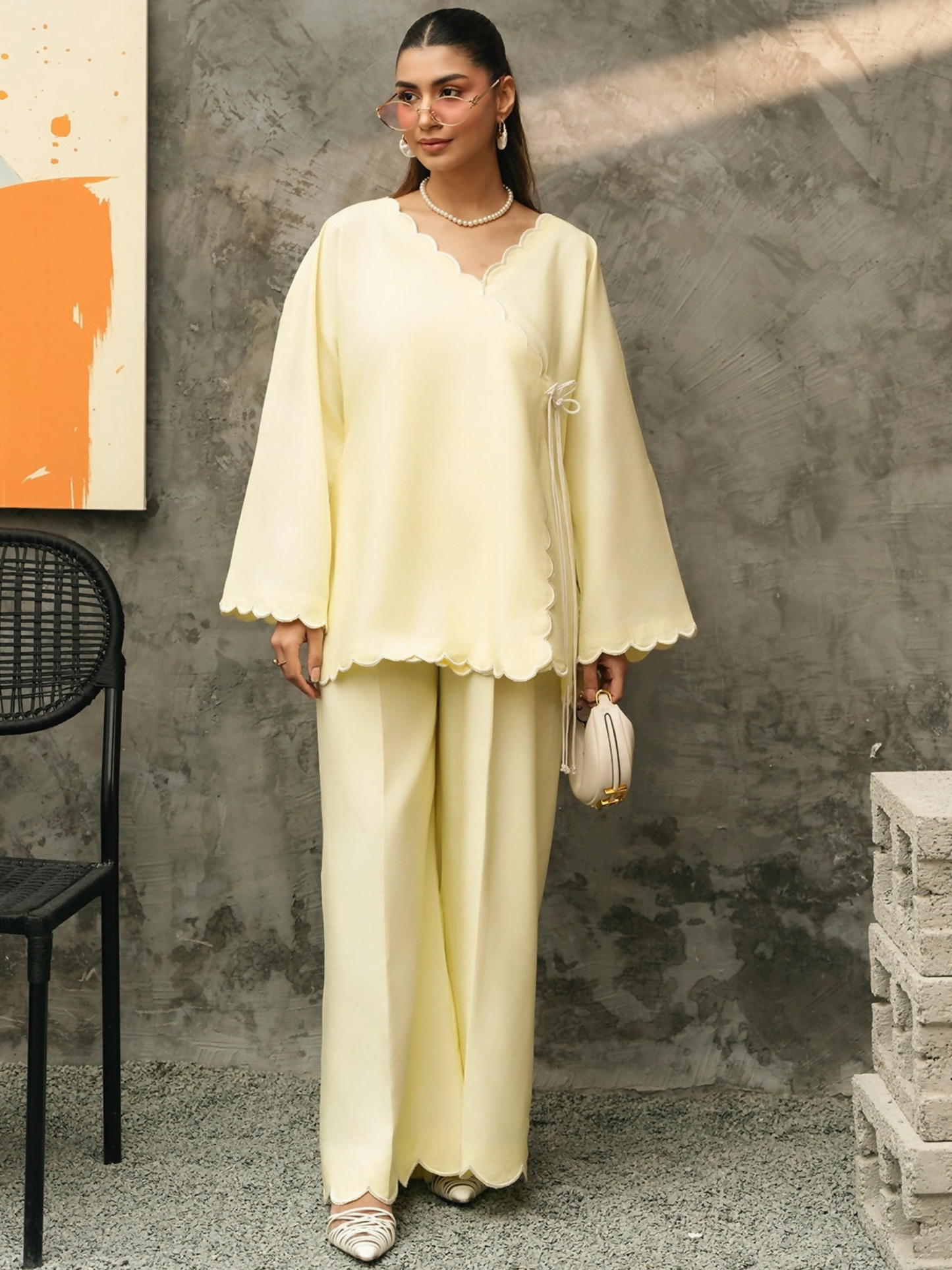 Mannat Clothing Suave Edit Raw Silk Co-Ord Set-Solace