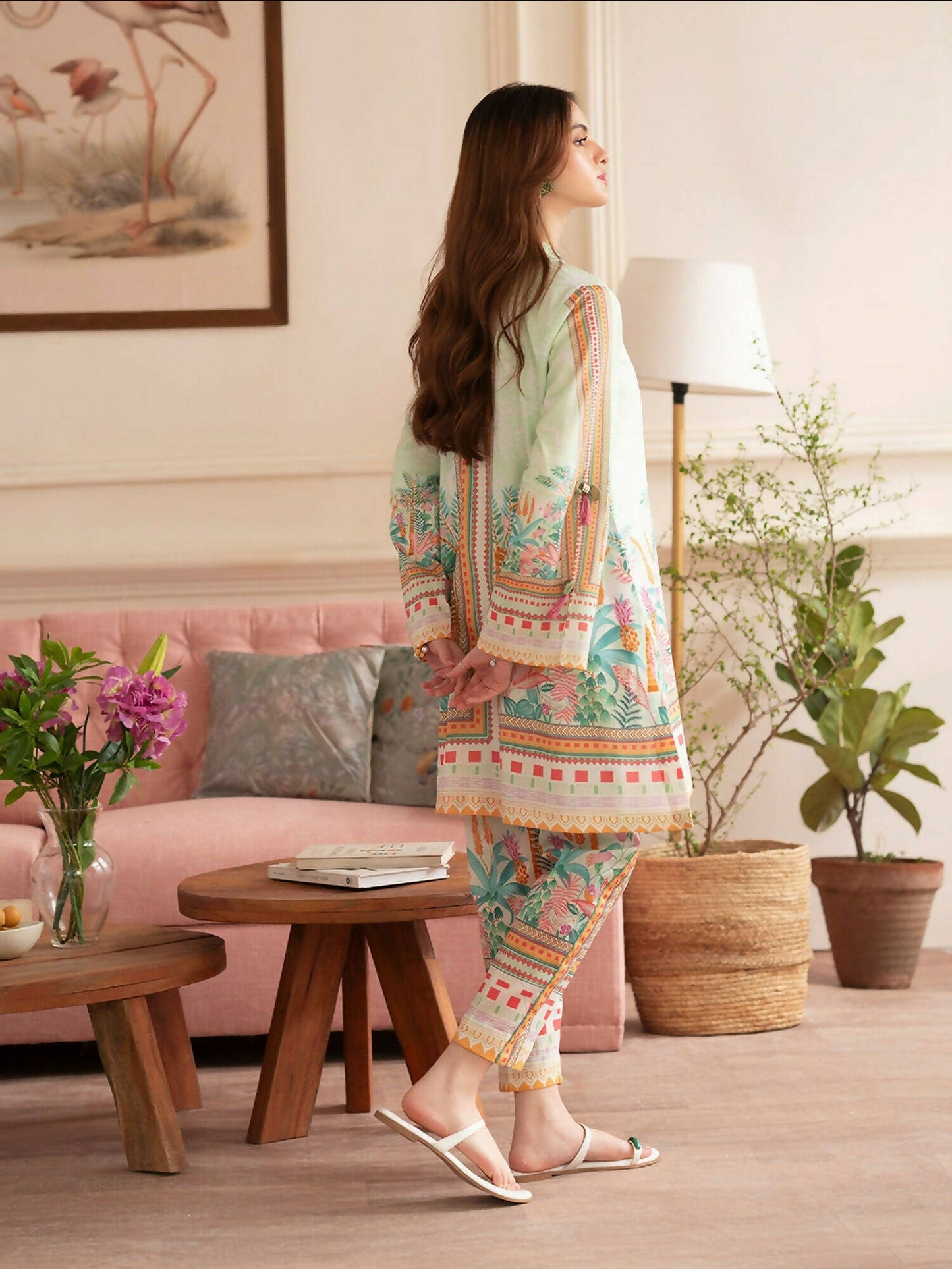Mahnur Noir Lawn'26 Printed Unstitched 2-Piece Suit-N-06