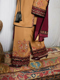 Jugnu by Hussain Rehar Karandi AW'25 Edit III Embroidered Unstitched 3-Piece Suit-Zrov
