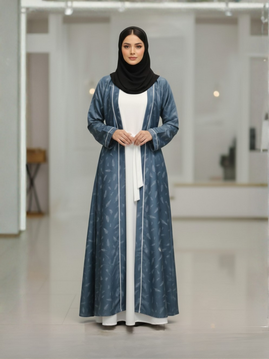 Islami Hijab Centre Haya Premium Series Imported Nida Printed Abaya Set