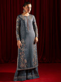 Allure By IH Luxury Pret Raw Silk Embellished Stitched 3-Piece Suit-Jhoomar