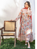 Panache Apparel Serenity Lawn Embroidered Stitched Suit-Blooming