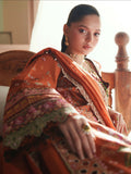 Binilyas Mashriq Luxury Lawn'26 Embroidered Unstitched 3-Piece Suit-D-116-A