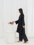 Stylish Collection Allure Linen Embroidered Stitched 2-Piece Suit-Petal