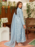 Panache Apparel Daily Essentials RTW Karandi Embroidered Stitched Suit-Prism