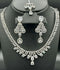 H&A Jewellery One Carat Silver Rhodium Plated Jewellery Set