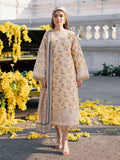 Parishay Ivy Bloom V2 Printakari Lawn Embroidered Unstitched 3-Piece Suit-BLOOM-09