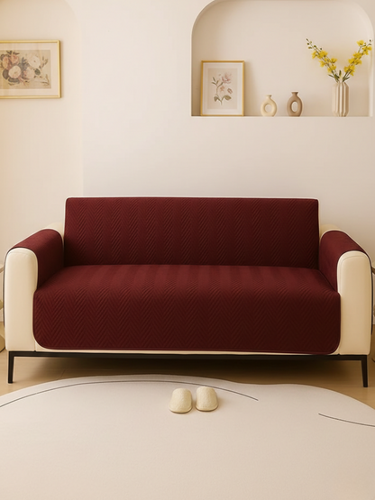 Elegant Bedding Mat Ultrasonic Micro Sofa Cover