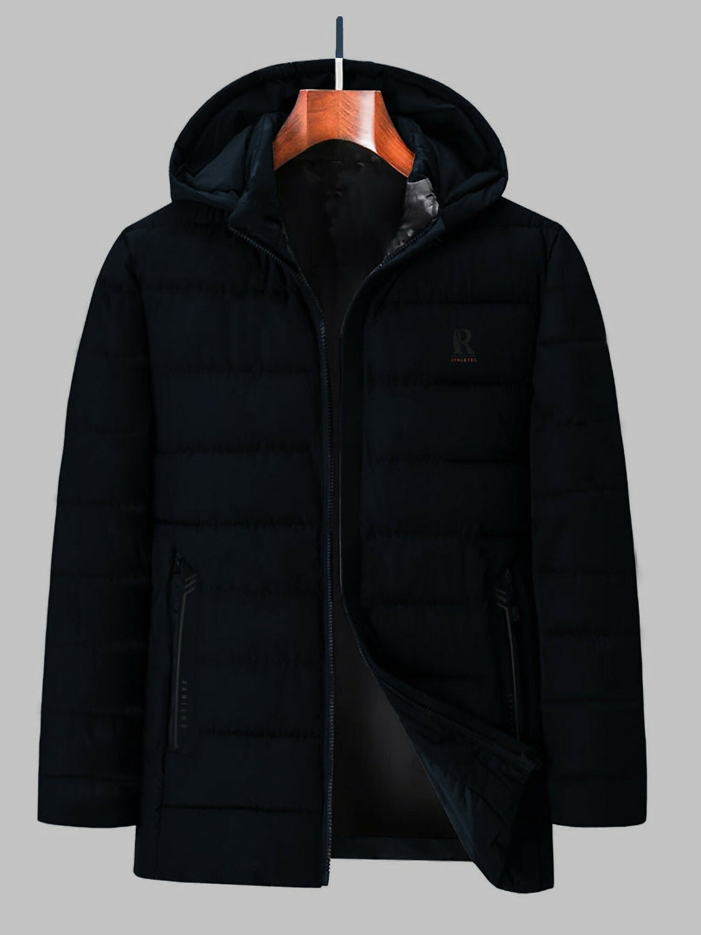 Funky Imported Athletes Heavy Thick Padded Puffer Hooded Jackets For Mens-14837