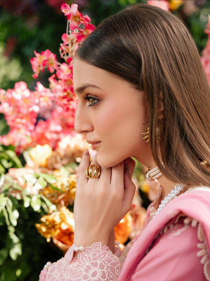 Mahnur Secret Garden Karandi Embroidered Unstitched 3-Piece Suit–SG-004