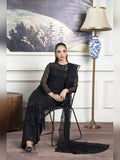 Noori Chiffon Embroidered Unstitched 3-Piece Suit