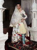 Hussain Rehar Festive Pret'25 Korean Raw Silk Embroidered Stitched 3-Piece Suit-Minara