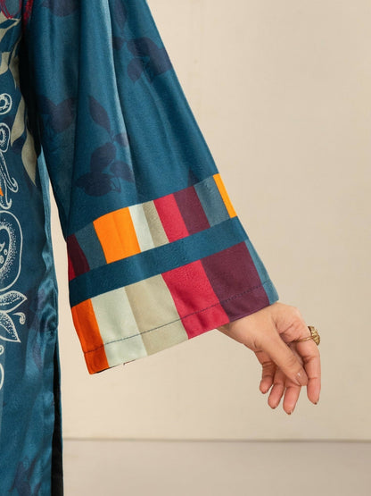 Stylish Collection Velvet Vogue Printed Co-Ord Set-Multi Melt