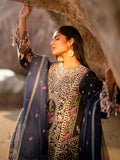 Mahnur Sirene Luxury Lawn Embroidered Unstitched 3-Piece Suit-Derya