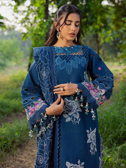 Parishay Winterwood Tales Khaddar Embroidered Unstitched 3-Piece Suit- WW - 12
