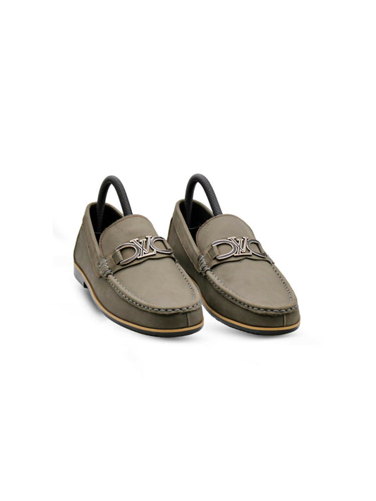 Sleek leather loafers with a polished finish and cushioned insoles, designed for comfort and style from day to night.