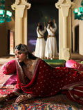 Mahnur Pakeezah Luxury Formals Silk Embroidered Stitched 3-Piece-Suit-Zarmisha - PK - 02